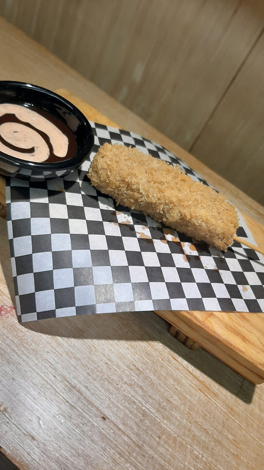 Kushiage de Queso Manchego