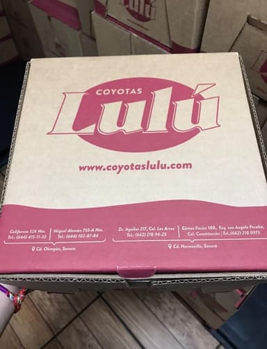 Caja 20 coyotas leche con nuez