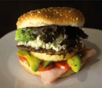 Hamburguesa Hawaiana