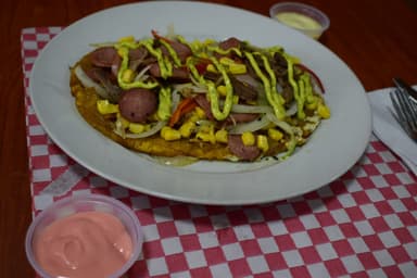 Patacon Pollo Champiñon
