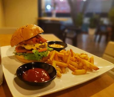 Hamburguesa de la Casa