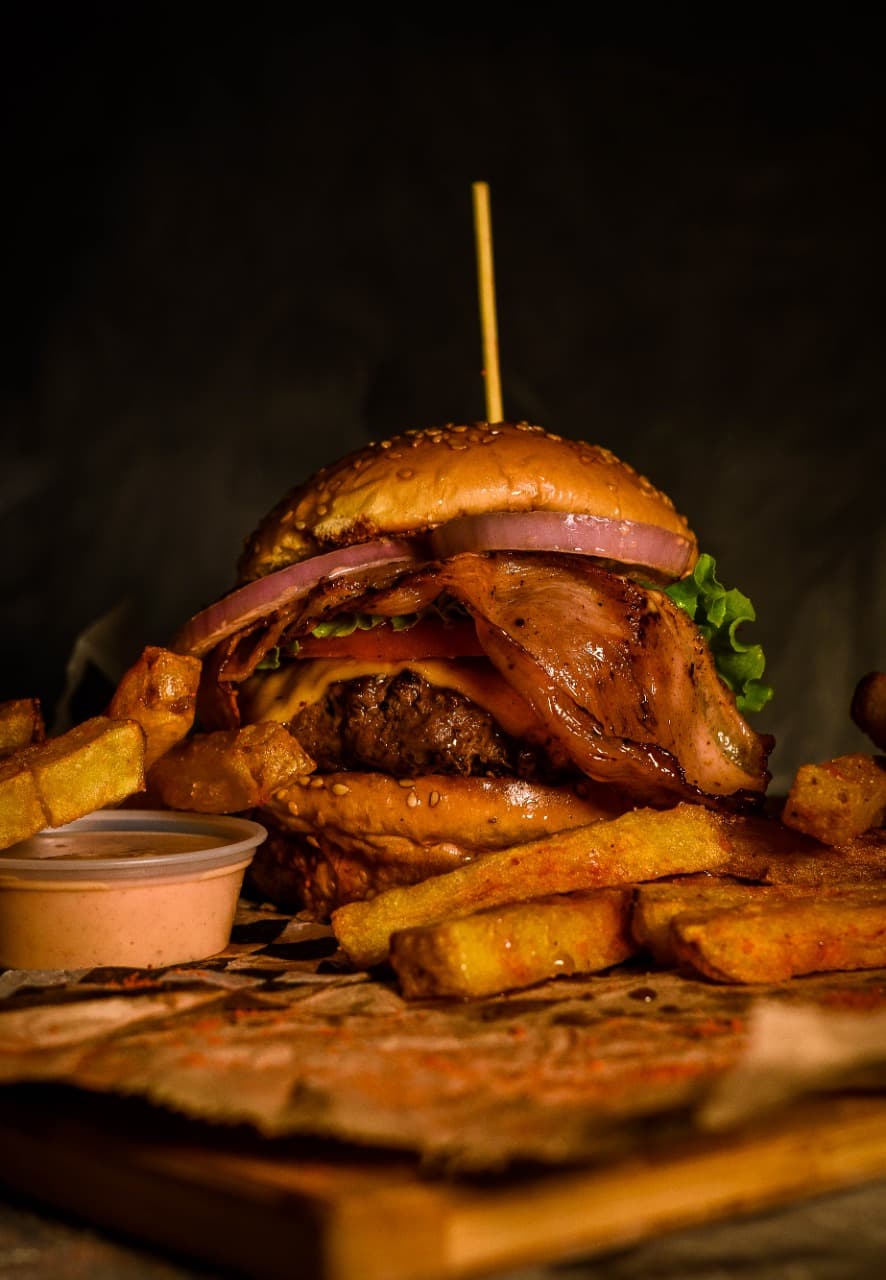 Burger Sweet Bacon + papa francesa