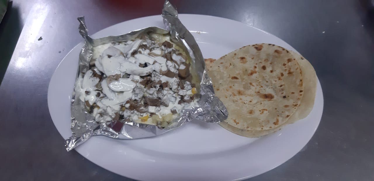 Papa de Arrachera Tortillas Maíz