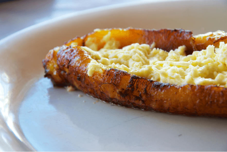 Plátano Maduro con Queso