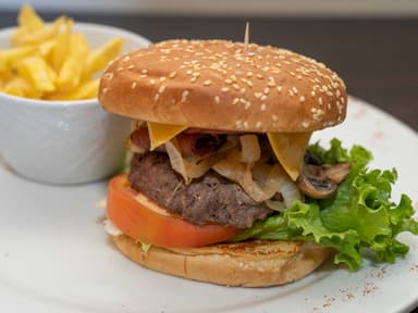 Hamburguesa de la Casa