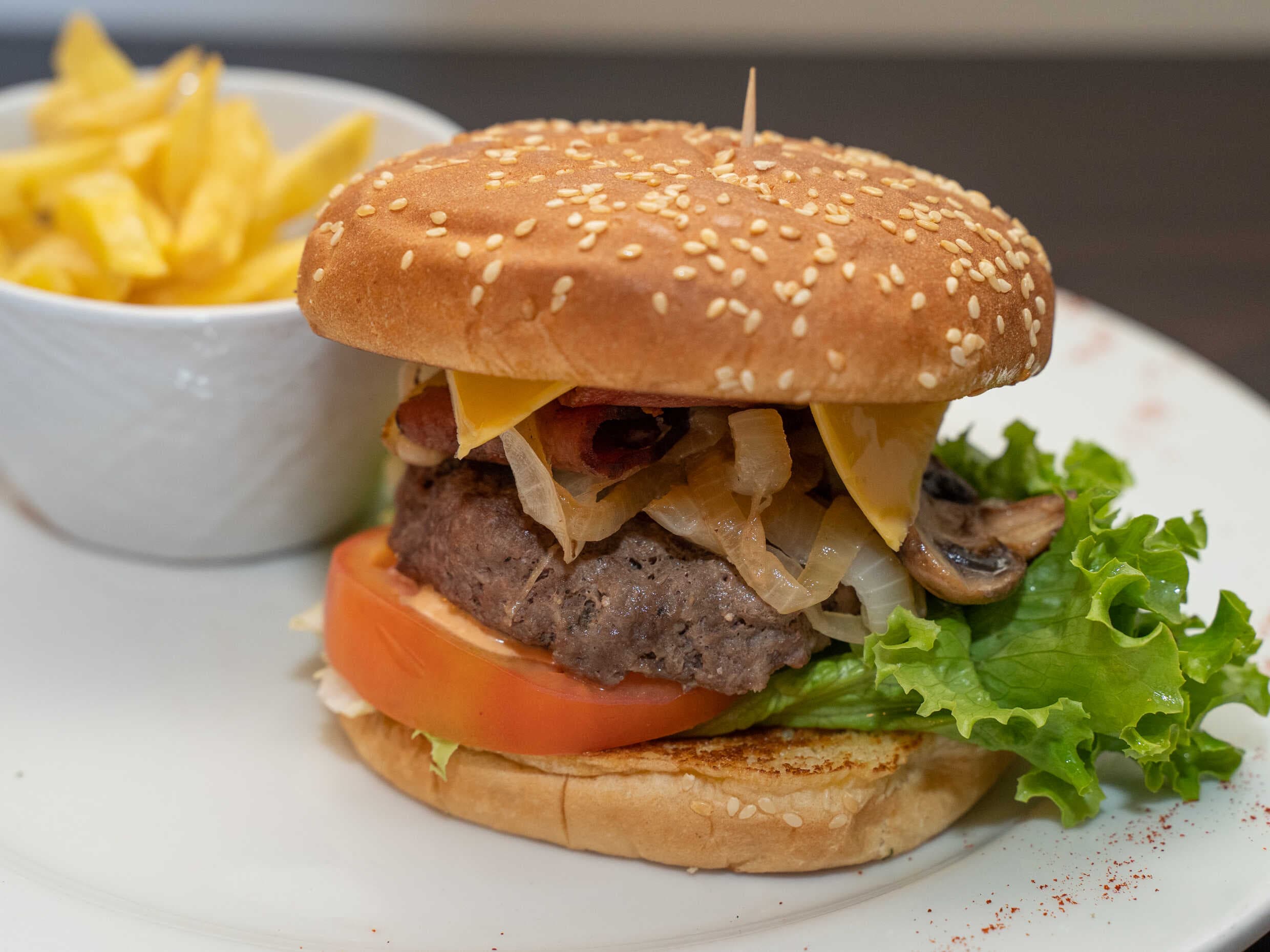 Hamburguesa de la Casa