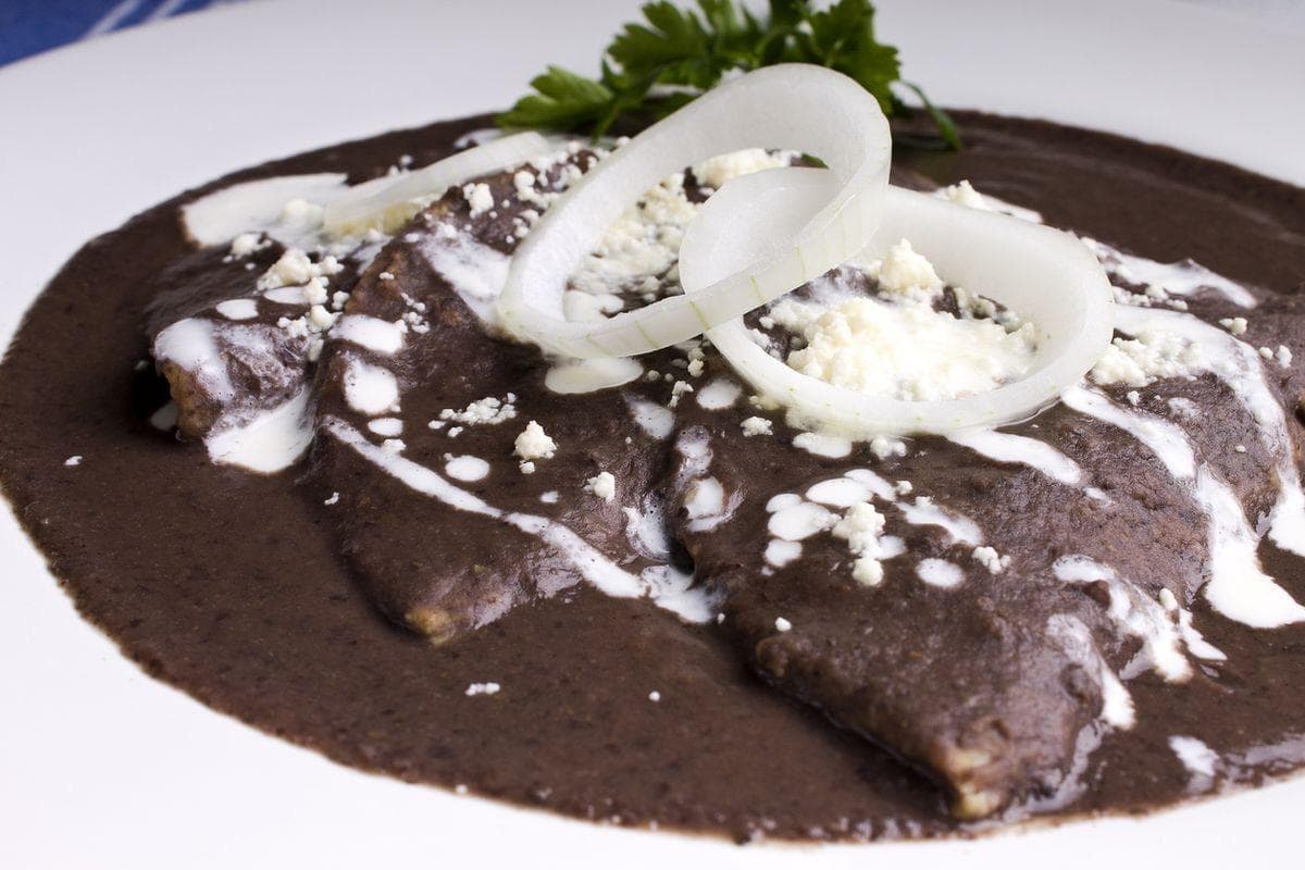 Enfrijoladas