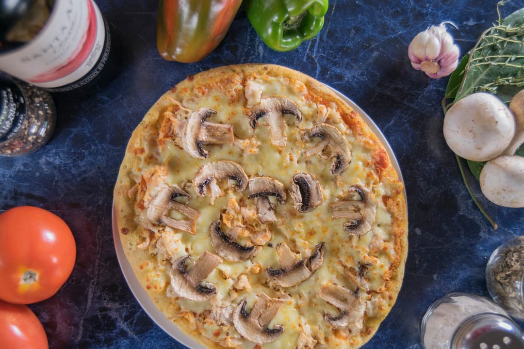 Pizza Champiñón Pollo
