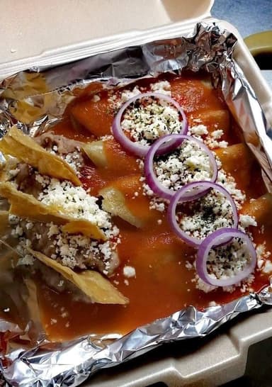 Entomatadas con Queso.