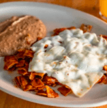 Chilaquiles con Pollo..