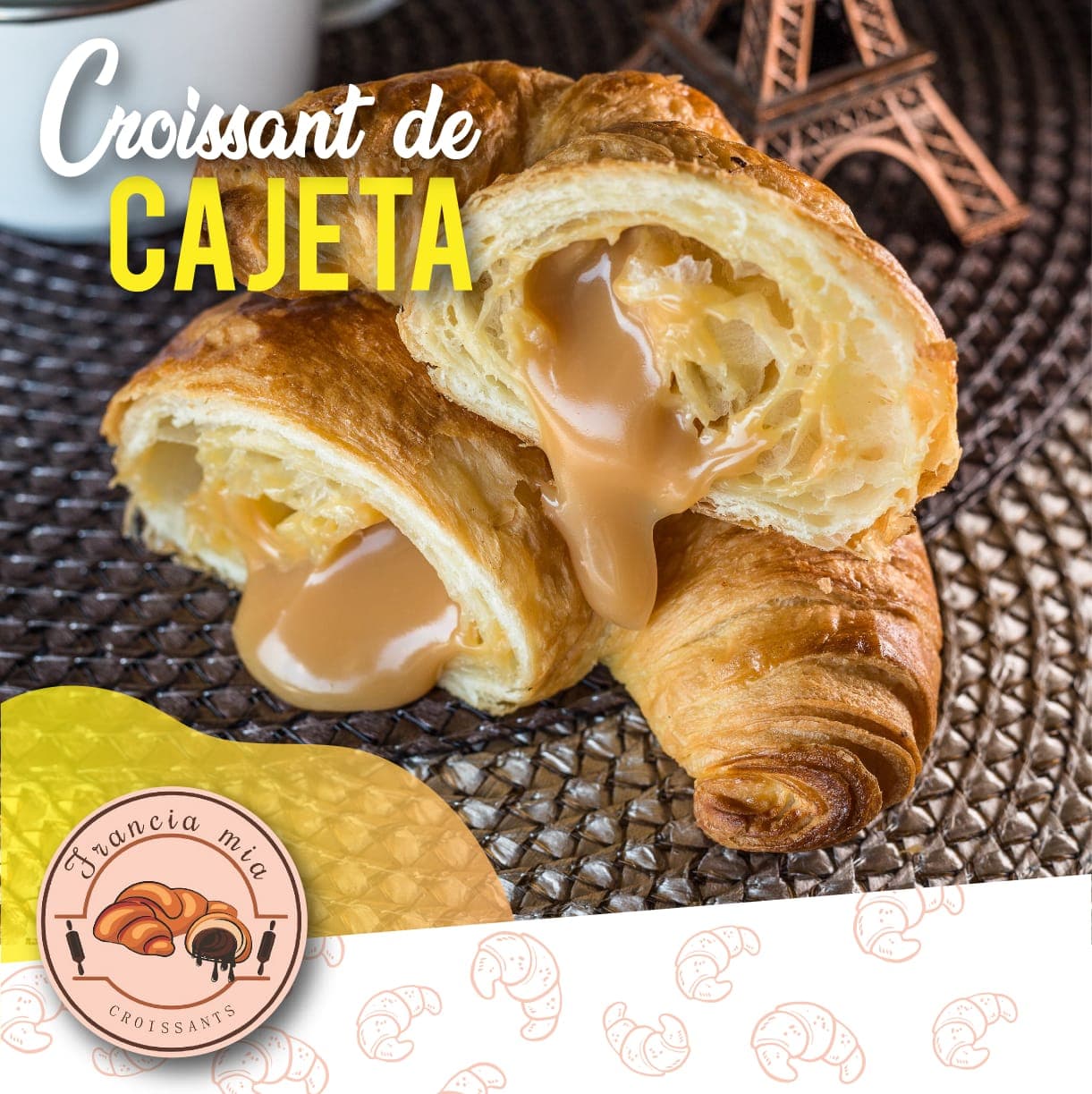 Croissant de Cajeta