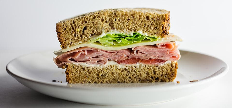 Sándwich de Jamón de Pierna