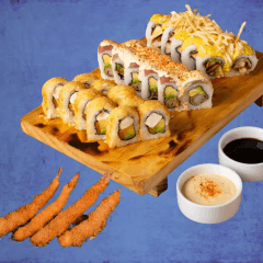 Combo 30 makis + 4 langostinos Ebi Furay