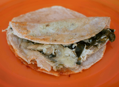 Rajas con queso