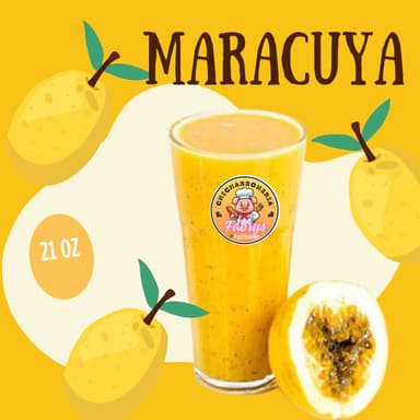 Jugo de Maracuyá 16 Oz