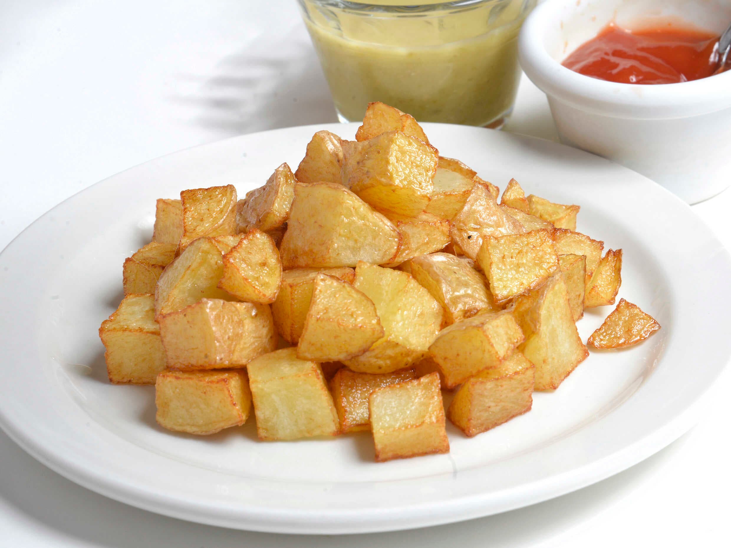 Orden de Papas Fritas en Cubitos