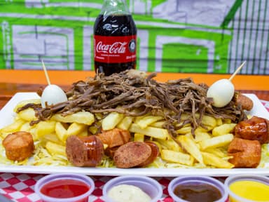Salchipapa super especial