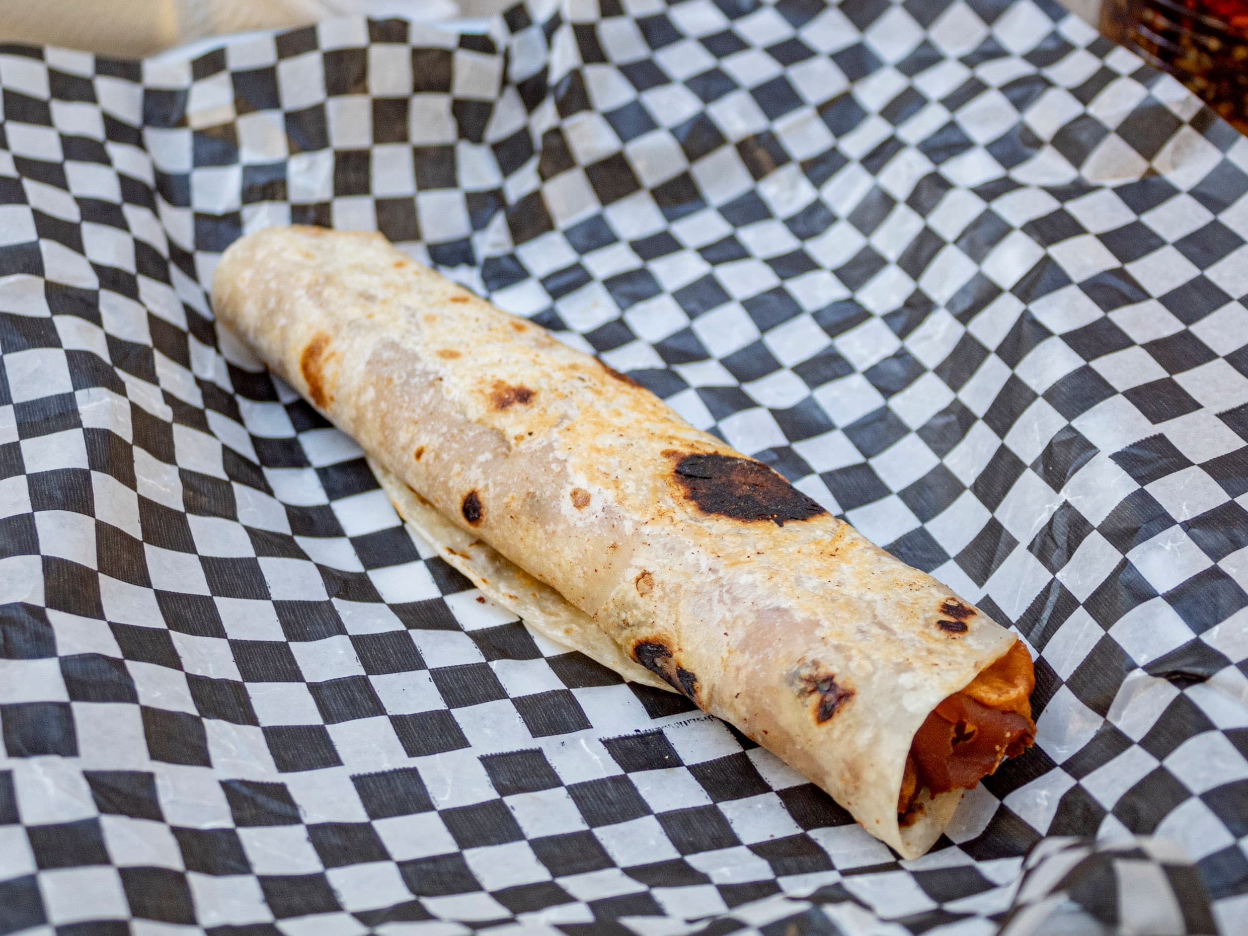 Pieza Extra de Burrito de Frijol
