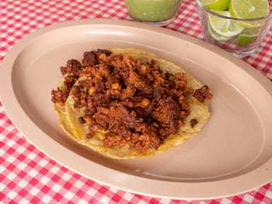 Taco de Longaniza