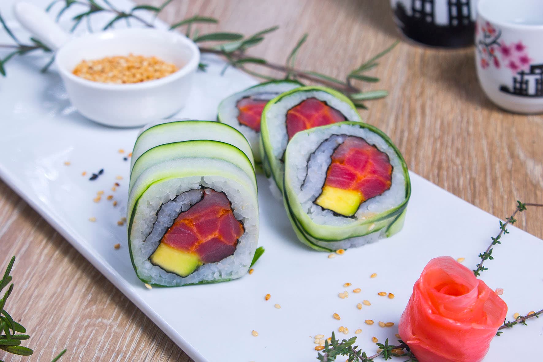 SPICY TUNA (12rolls)
