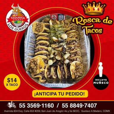 Charola de Tacos