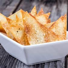 Tostaditas Wonton