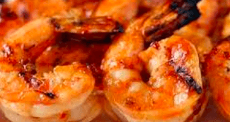 Camarones con Cáscara a la Plancha