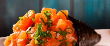 Temaki de Salmón