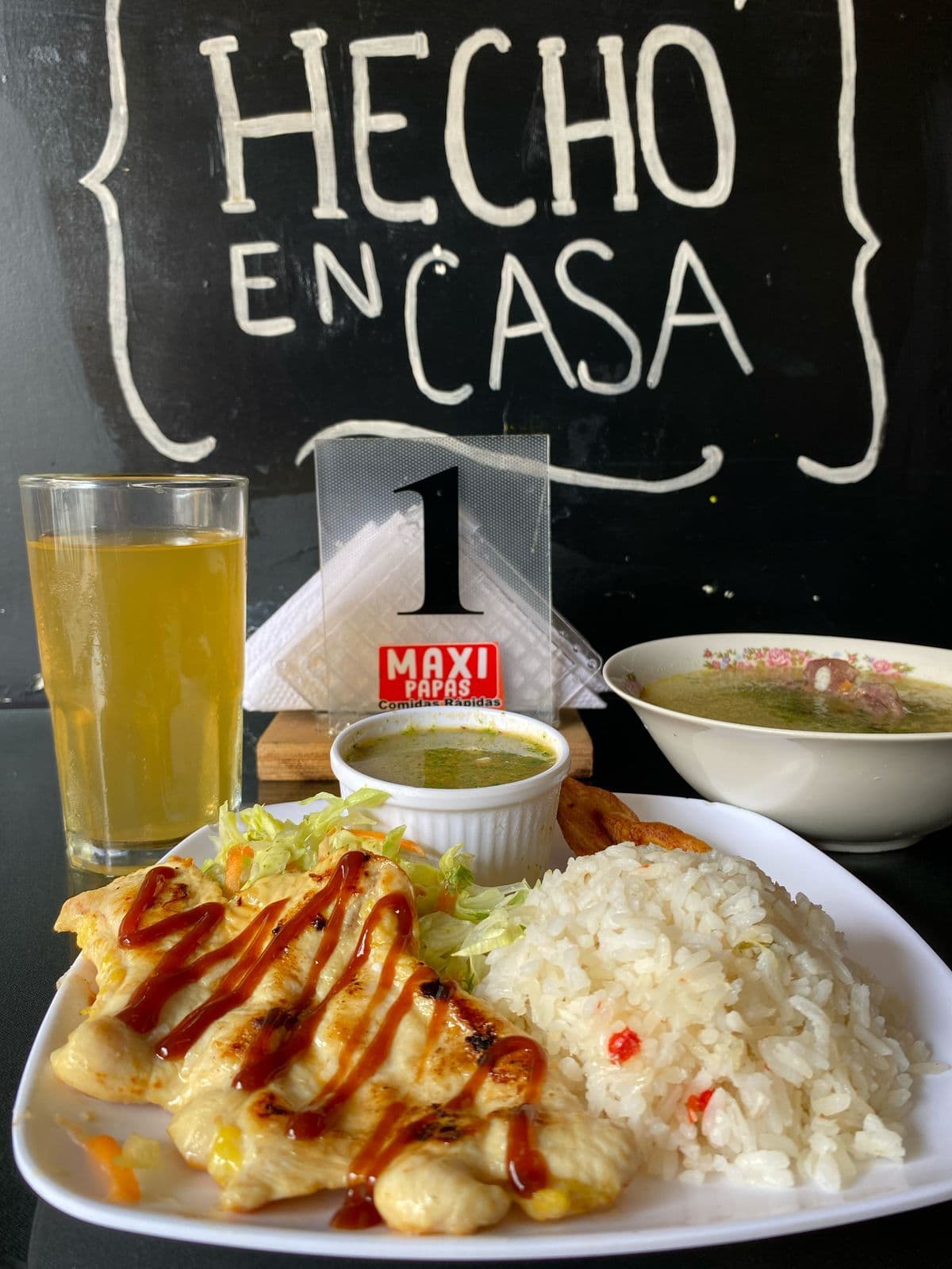 Pollo en Salsa BBQ