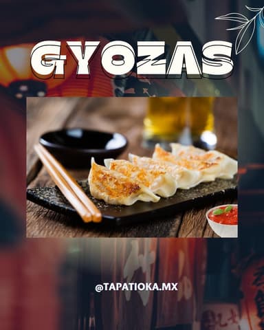 Gyozas de Camarón