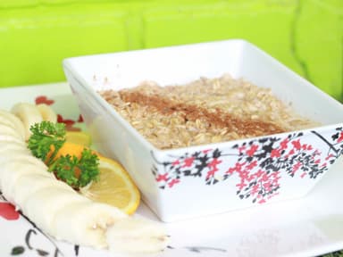 Avena con Plátano