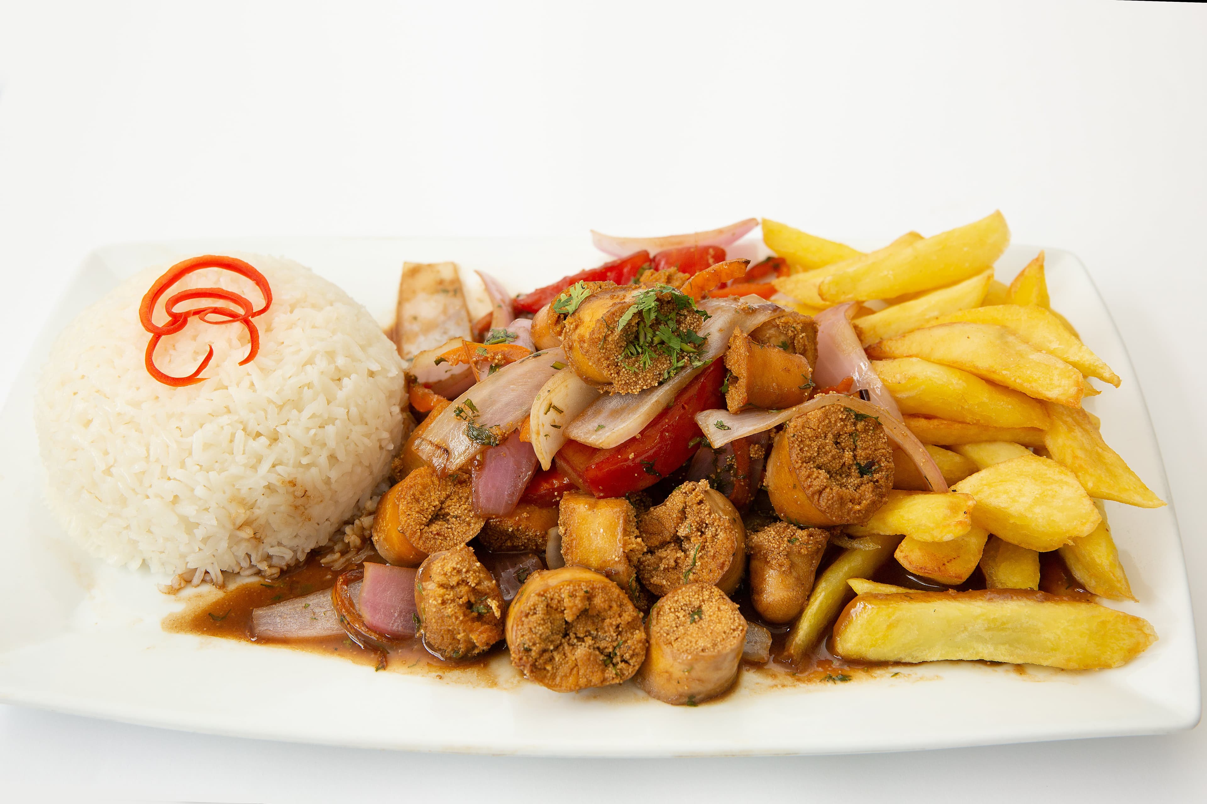 Saltado de Huevera