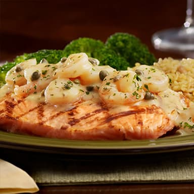 Shrimp & Salmon Picatta