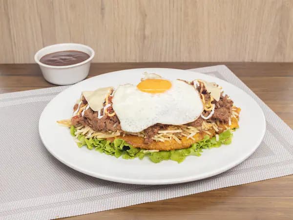 Patacón Bistec a Caballo