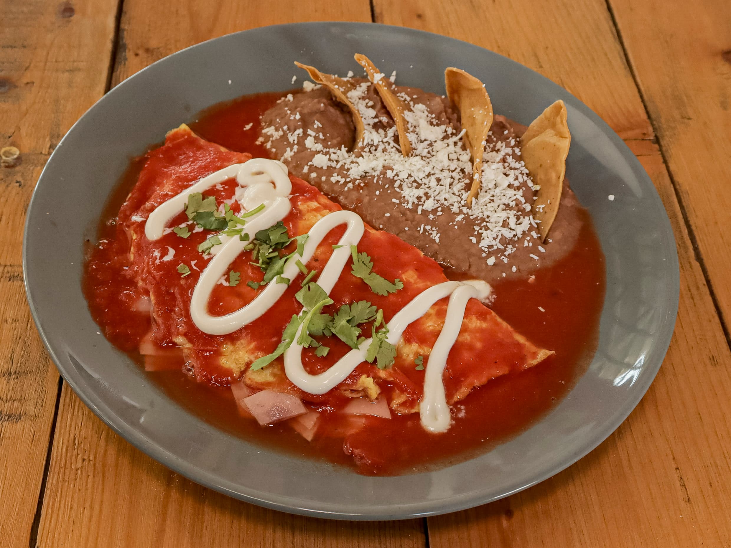 Omelette Jamón con Queso