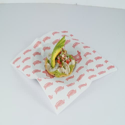 Tostada Ceviche Camarón