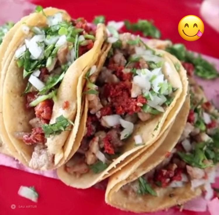 5 Tacos al pastor + Refresco