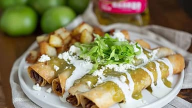 Flautas de Pollo