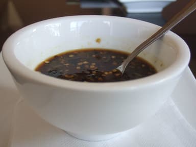 Soya con chiles