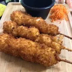 Paq:BrochetasCamarón y PhiladelphiaEmpanizadas3pz