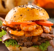 Hamburguesa Mar y Tierra