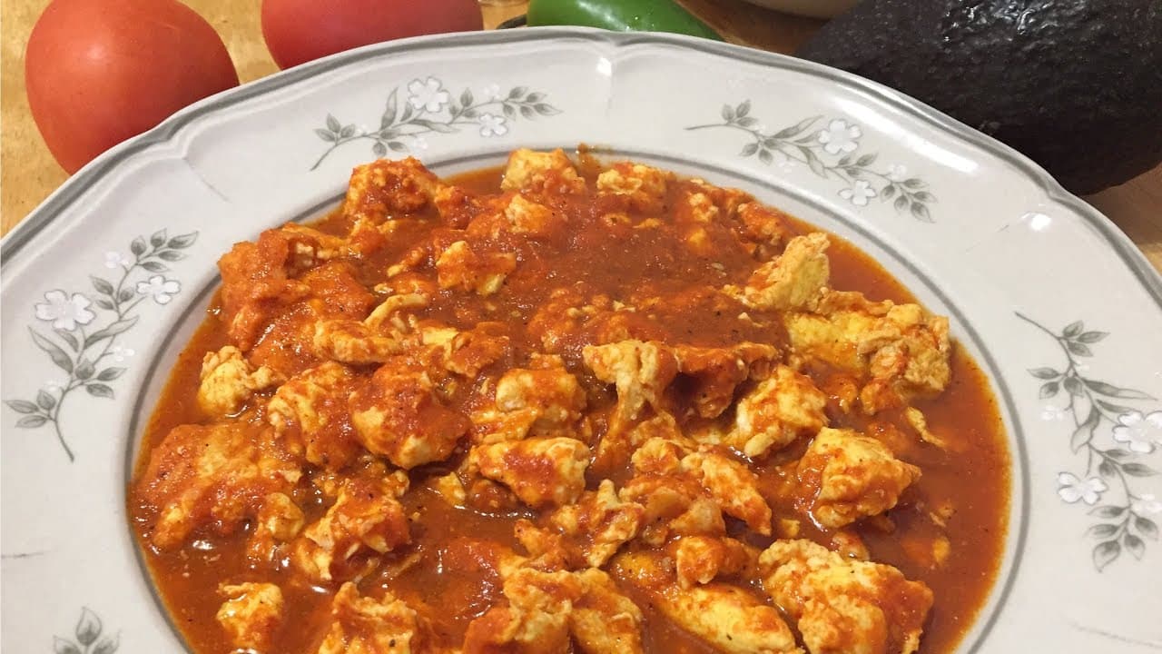 Huevo en salsa
