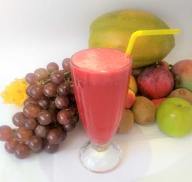 Jugo de fresa