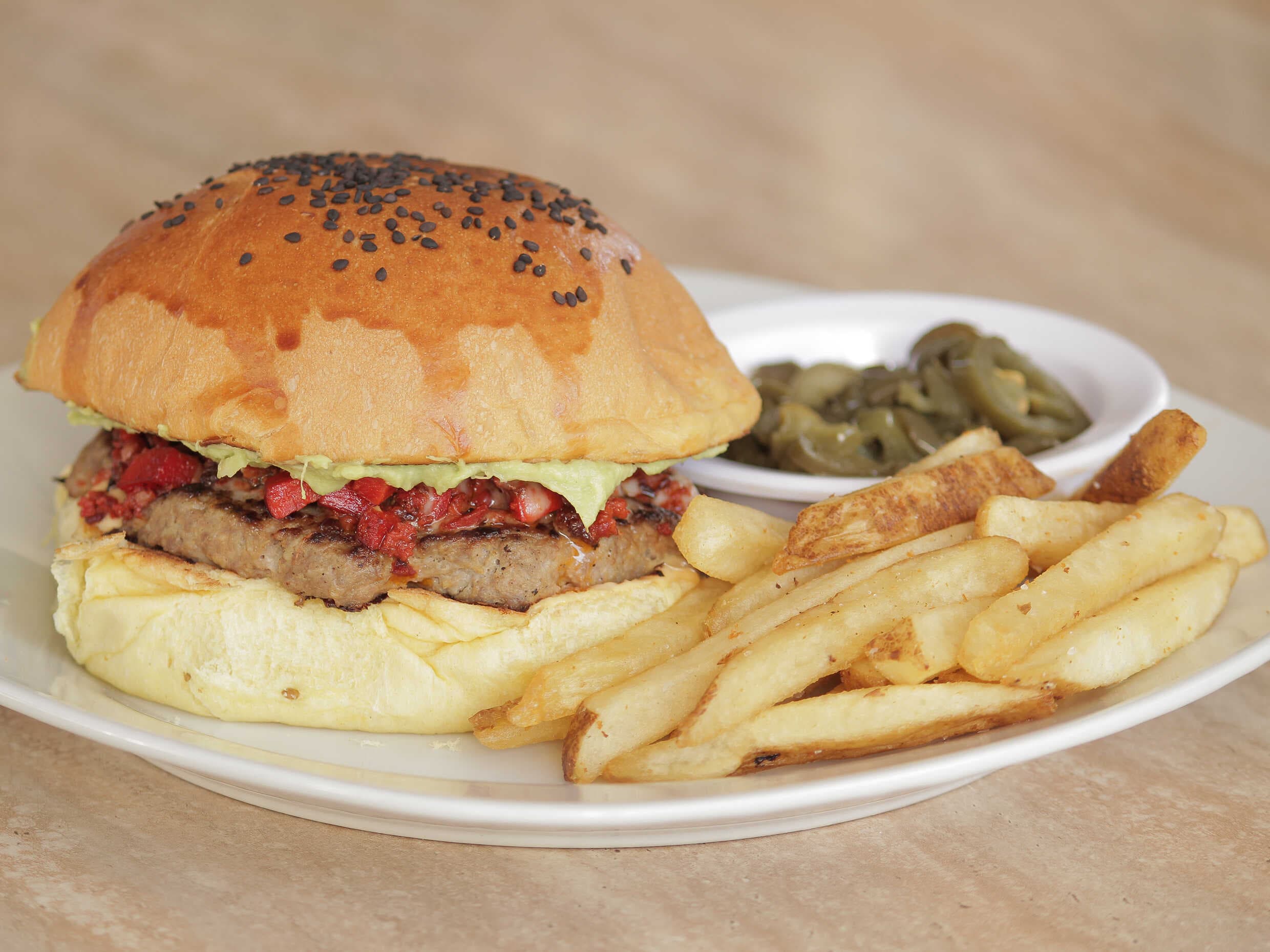 Hamburguesa "La Jugosa".