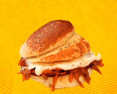 Cemita al Pastor con Queso