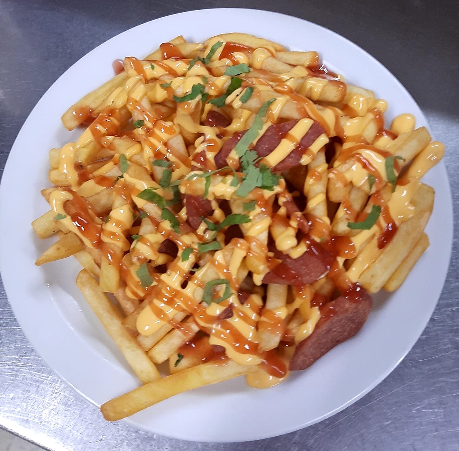 Salchipapas