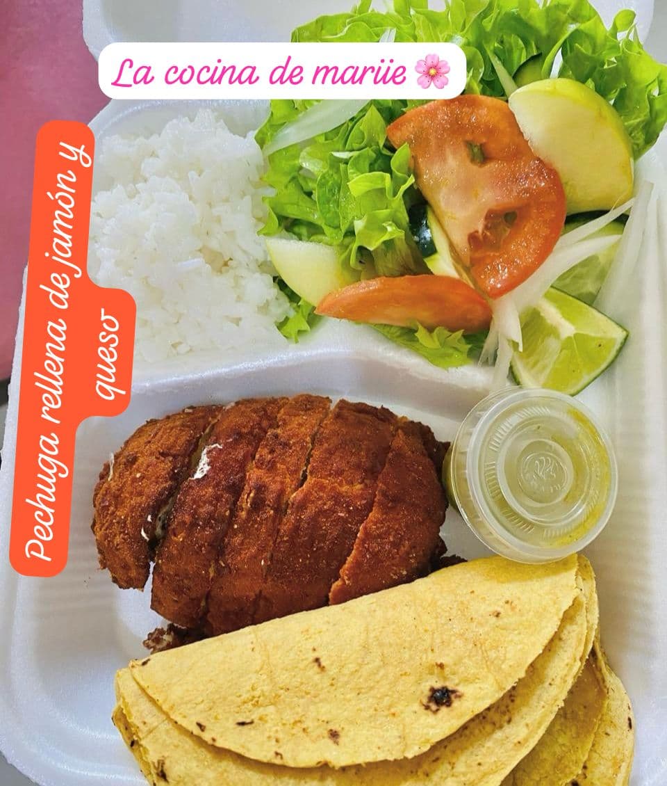 Pechuga rellena de Jamon y Queso