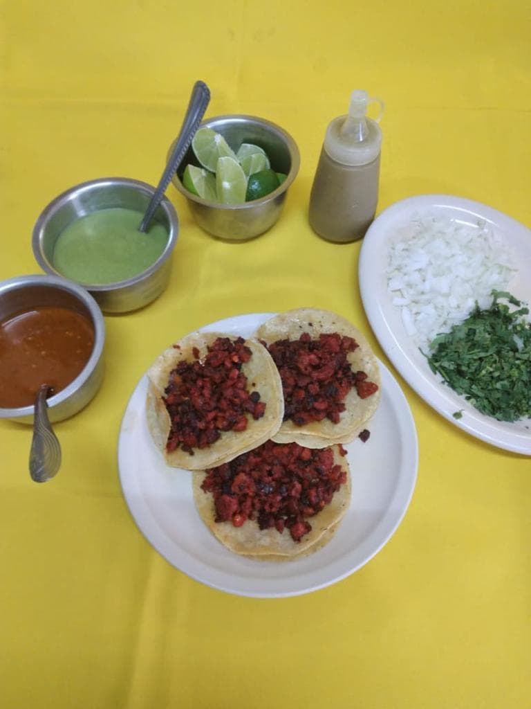 Taco de Chorizo Tortilla Maíz