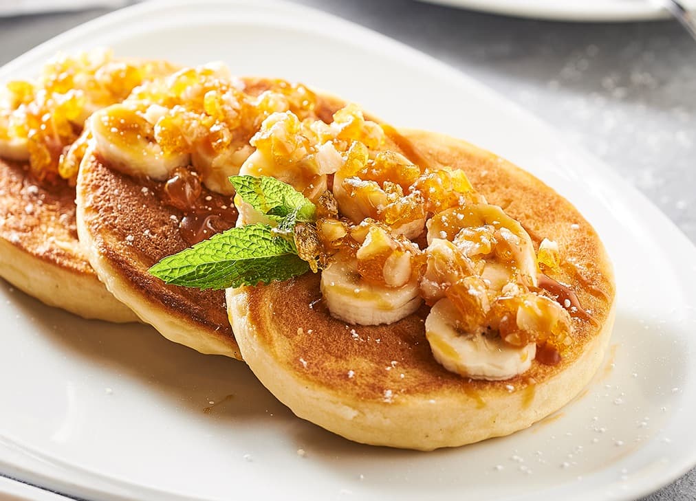 Pancake Banano y Nueces