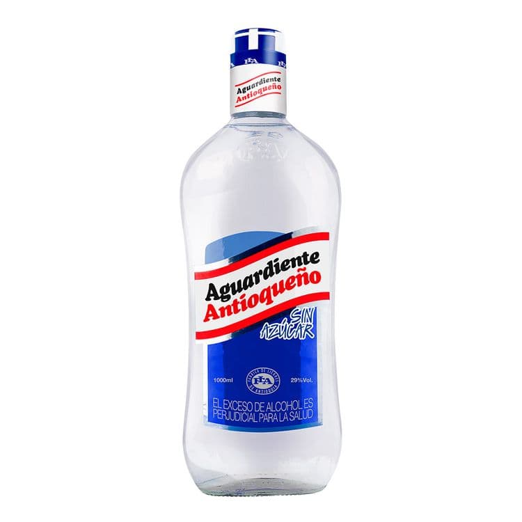 Aguardiente Antioqueño 29° Sin Azucar 1000ml Vdr